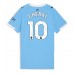 Manchester City Rayan Cherki #10 Hjemmedrakt Dame 2025-26 Kortermet